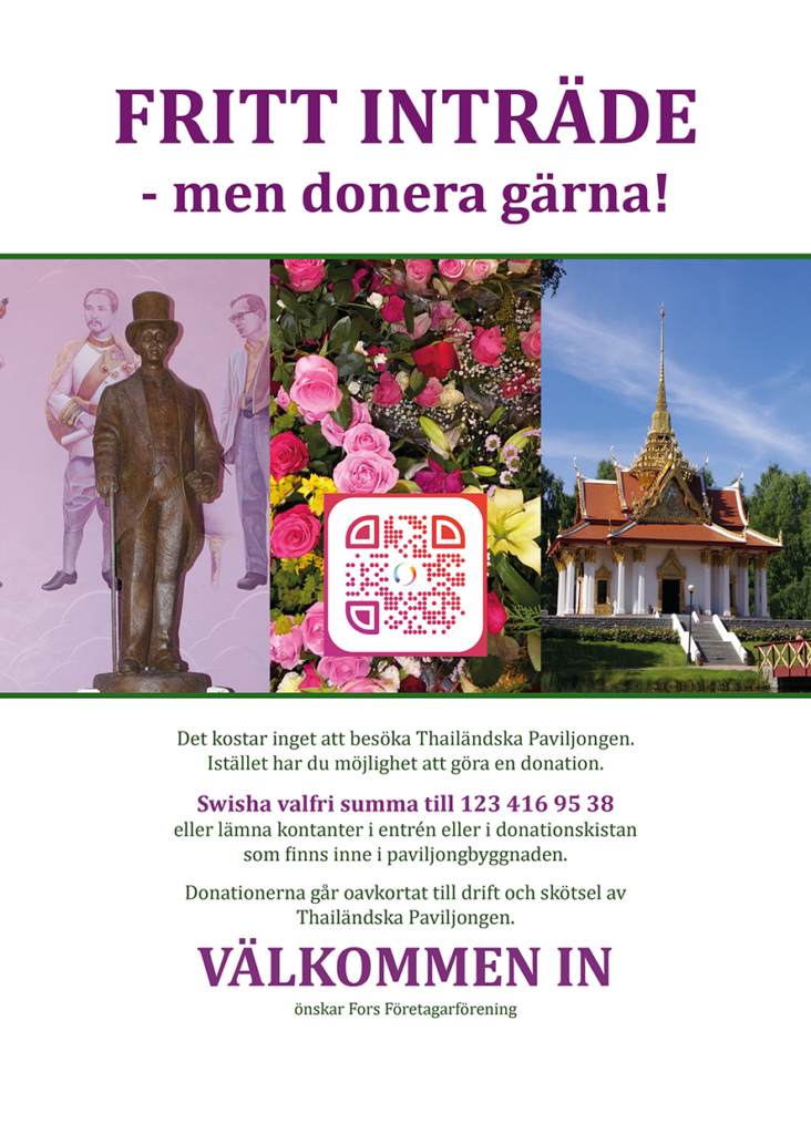 Affisch Thailändska Paviljongen