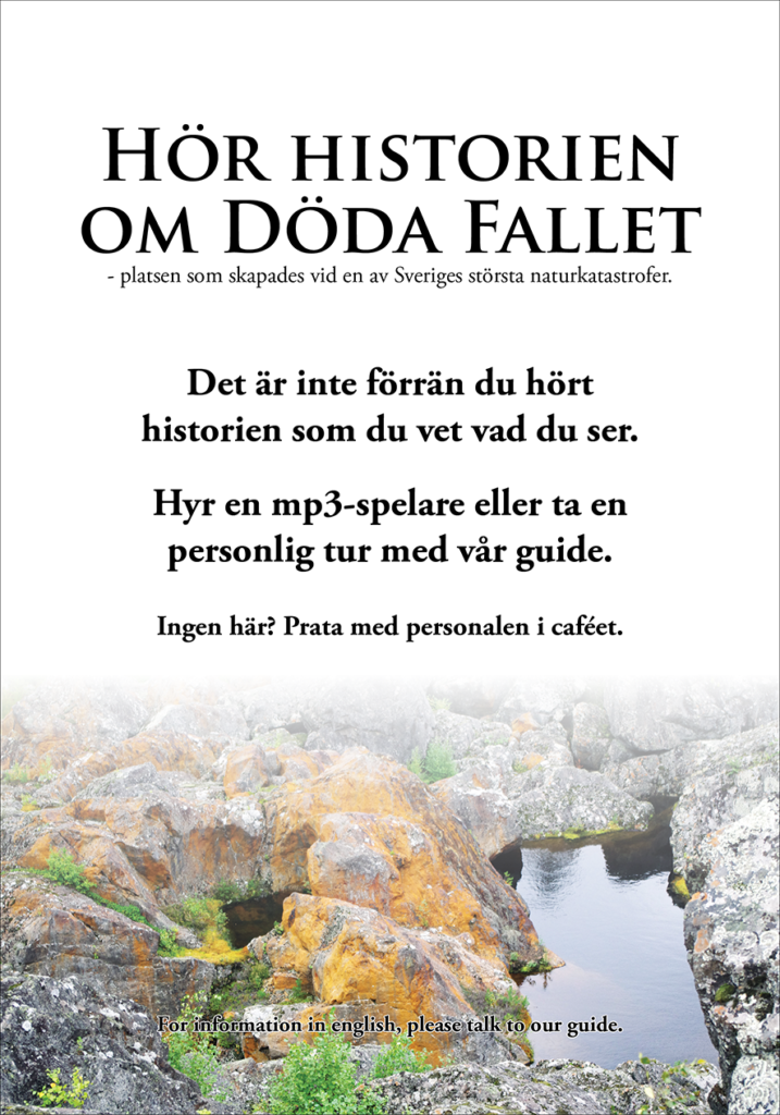 Affisch Döda Fallet