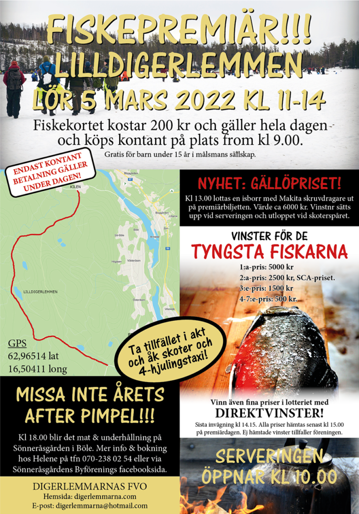 Affisch Digerlemmarnas FVO