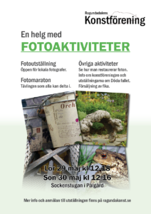 Affisch Ragundadalens konstförening