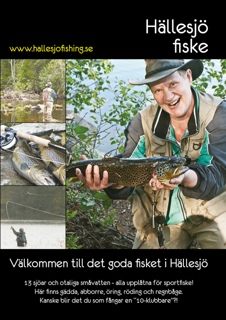 Affisch Hällesjö fiske