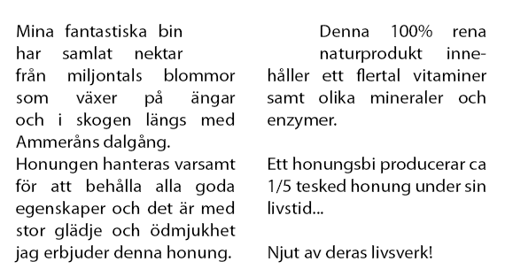 Hängetikett baksida