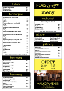 Meny Forskrogen